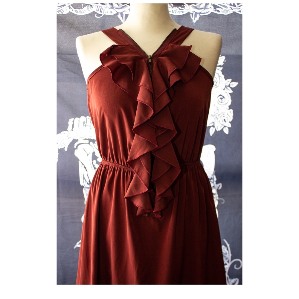 Francesca’s Collection Ruffled Mini Dress - Picture 2 of 9